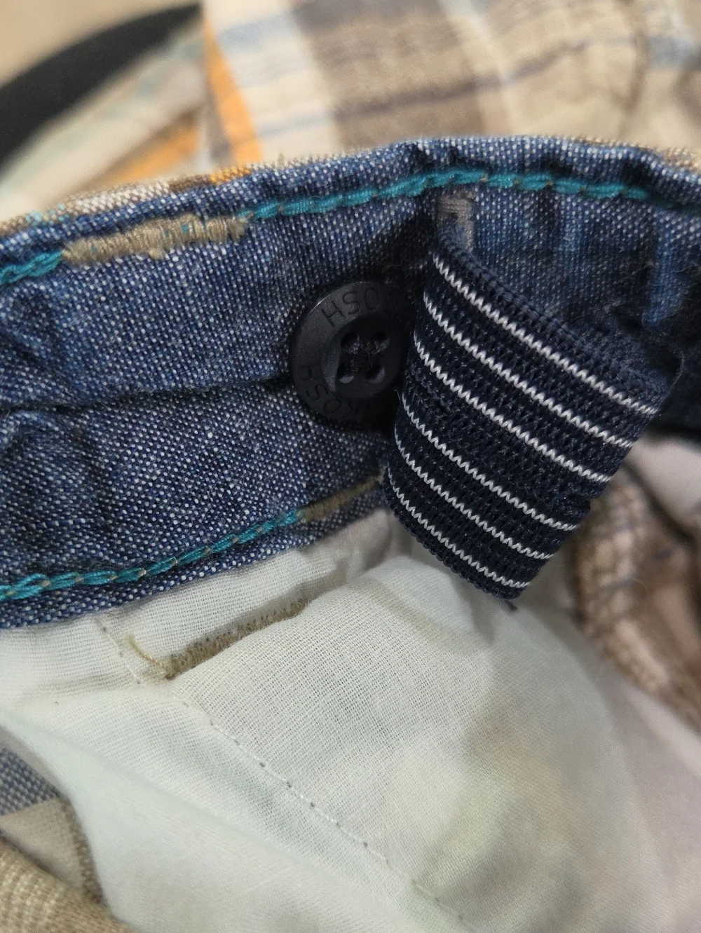 •OshKosh B'gosh• Toddler Boys Plaid Shorts